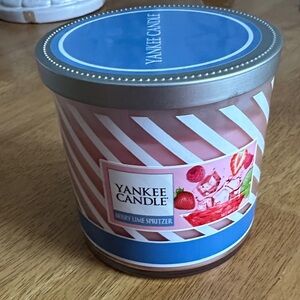 Yankee Candle 2 wick tumbler candle Berry Lime Spritzer New